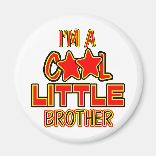 Cool Little Brother Magnet (Vorne)