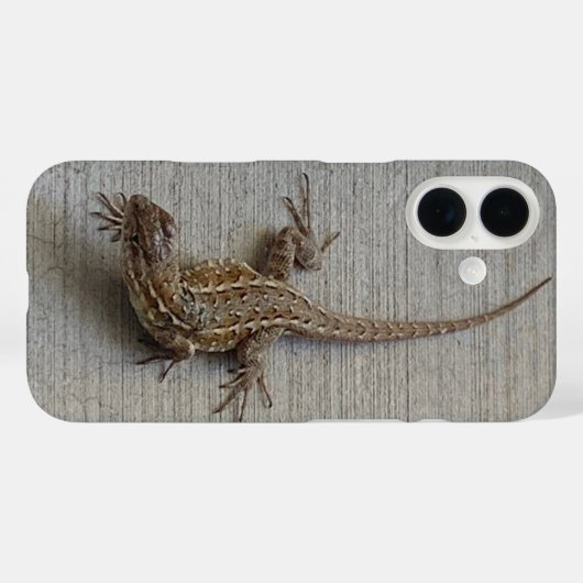 Cool Lizard Reptile Case-Mate iPhone Hülle (Rückseite (Horizontal))