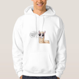 Cool Llama in Aktion!" Hoodie
