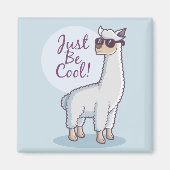 Cool Llama Magnet (Vorne)