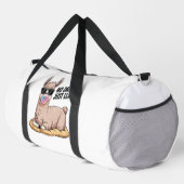 Cool Llama No Drama Attitude Duffle Bag (Rechte Ecke)