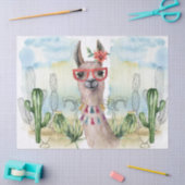 Cool Llama Seidenpapier (Basteln)