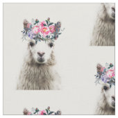 Cool Llama Stoff (Nahaufnahme)