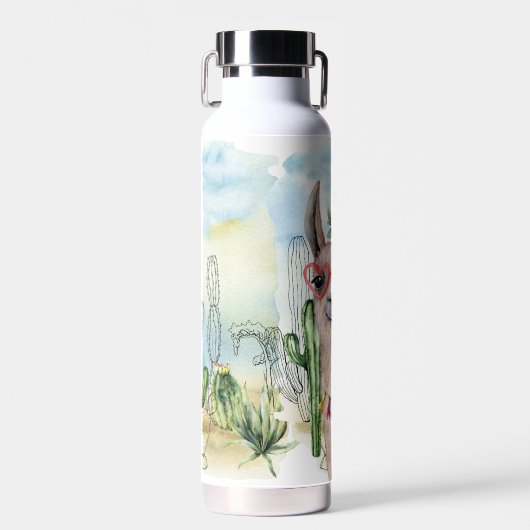 Cool Llama Trinkflasche (Vorne)