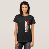 Cool Los Angeles California Illustration Graphic D T-Shirt (Vorne ganz)