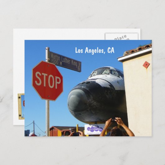 Cool Los Angeles/Endeavor Postcard! Postkarte (Vorne/Hinten)