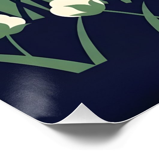 Cool Louisiana paddle steamer Poster (Ecke)