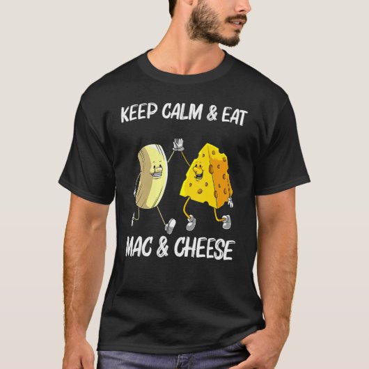 Cool Mac & Cheese For Men Women Baked Cheesy Macar T-Shirt (Vorderseite)