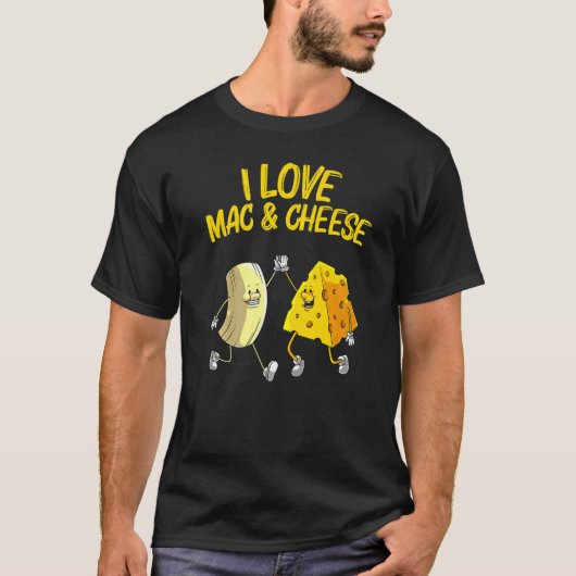 Cool Mac & Cheese For Men Women Baked Cheesy Macar T-Shirt (Vorderseite)