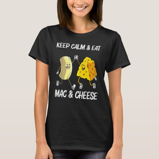 Cool Mac & Cheese For Men Women Baked Cheesy Macar T-Shirt (Vorderseite)