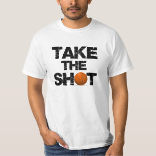 Cool machen Sie den Shootquote-Basketball T-Shirt