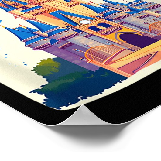 Cool Magical Kingdom Castle Costume For Boys And G Poster (Ecke)