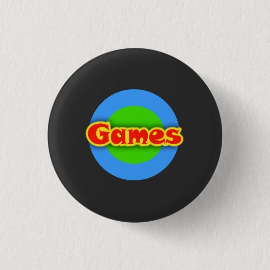 Cool Mah Games T - Shirt Button (Vorderseite)