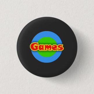 Cool Mah Games T - Shirt Button