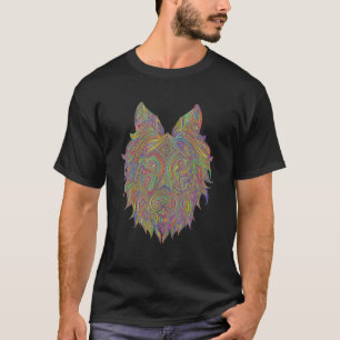 Cool Majestic Lion Head Colorful Wildlife_6 T-Shirt