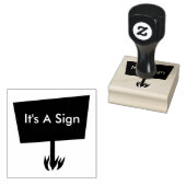 Cool Make a Sign Gummistempel (Stempel)