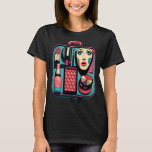 Cool Makeup Artist Pop Makeup Kit Mama 1 T-Shirt