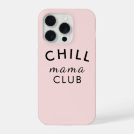 Cool Mama Club Modern Peachy Pink Mother's Day iPhone 15 Pro Hülle