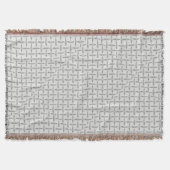 Cool Man Cave Blanke Decke (Vorderseite)