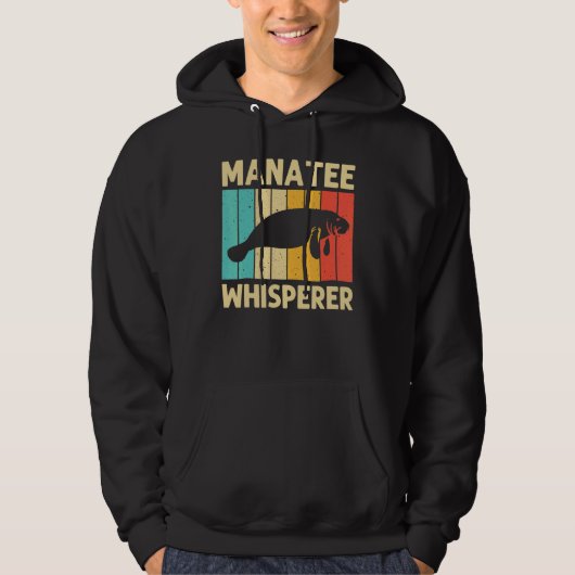 Cool Manatee For Men Women Sea Cow Save The Manate Hoodie (Vorderseite)