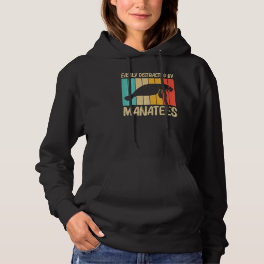 Cool Manatee For Men Women Sea Cow Save The Manate Hoodie (Vorderseite)