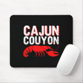 Cool Mardi Gras cajun Couyon Funny Slang Kultur Mousepad (Mit Mouse)