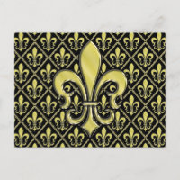 Cool Mardi Gras Lilie Design