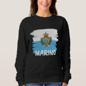 Cool Marino Flag Sweatshirt (Vorderseite)