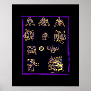 Cool Mayan Design Poster