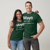 Cool Mayo Condition Gift Funny I Hate Sauce T-Shirt (Unisex)