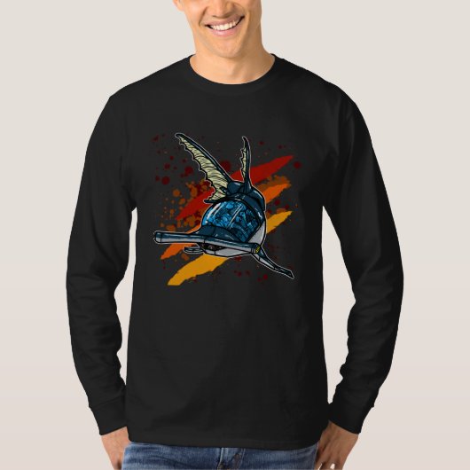 Cool mechanical Shark T-Shirt (Vorderseite)