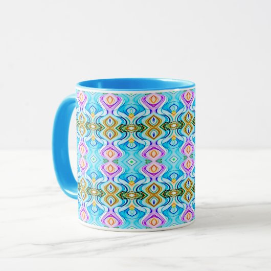 Cool mehrfarbig tasse (Vorderseite Links)