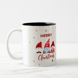 Cool Merry Christmas Zweifarbige Tasse