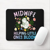 Cool Midwife Art For Women Midwifery Doula Nursing Mousepad (Mit Mouse)