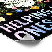 Cool Midwife Art For Women Midwifery Doula Nursing Poster (Ecke)