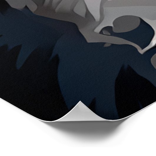 Cool Mini Schnauzer Poster (Ecke)