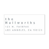 Cool minimalistisch permastempel (Design)