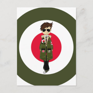 Cool Mod Postkarte