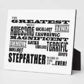 Cool Modern Fun Stepfathers: Greatest Stepfather Fotoplatte (Seite)