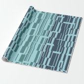 Cool Moderne Abstrakte Muster Geschenkpapier (Ungerollt)