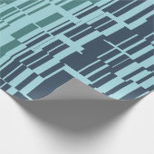 Cool Moderne Abstrakte Muster Geschenkpapier (Ecke)
