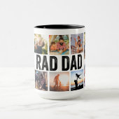Cool Moderner KRASSER VATER Custom Kids Foto Vathe Tasse (Zentrum)