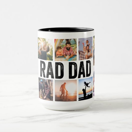 Cool Moderner KRASSER VATER Custom Kids Foto Vathe Tasse (Zentrum)