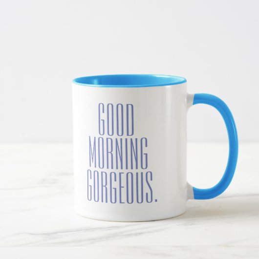 Cool Moderner und klassischer guter Morgen wunders Tasse (Rechts)