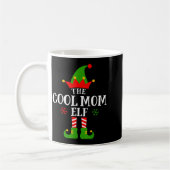 Cool Mom Elf Funny Matching Family Christmas Pajam Kaffeetasse (Links)