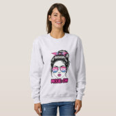 Cool Mom Mode On – Funny Trendy Mom Life Design Sweatshirt (Vorne ganz)