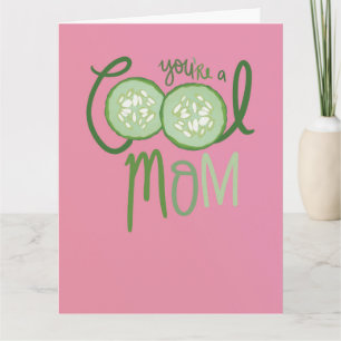 Cool Mom Muttertags-Karte zum Falten Karte