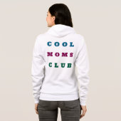  Cool Moms Club | Fun Colorful Mom Life Quote Shir Hoodie (Schwarz voll)