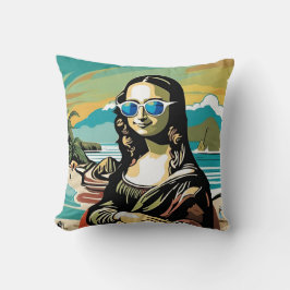 Cool Mona Lisa Kissen