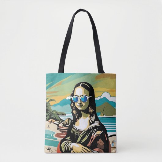 Cool Mona Lisa Tasche (Vorderseite)
